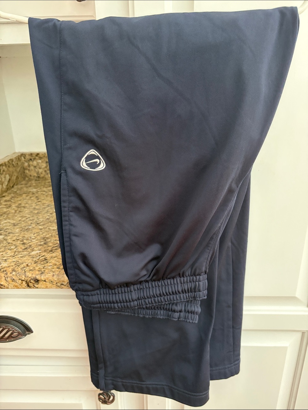 Men's Nike Navy Athletic Track Pants - Lightweight Performance